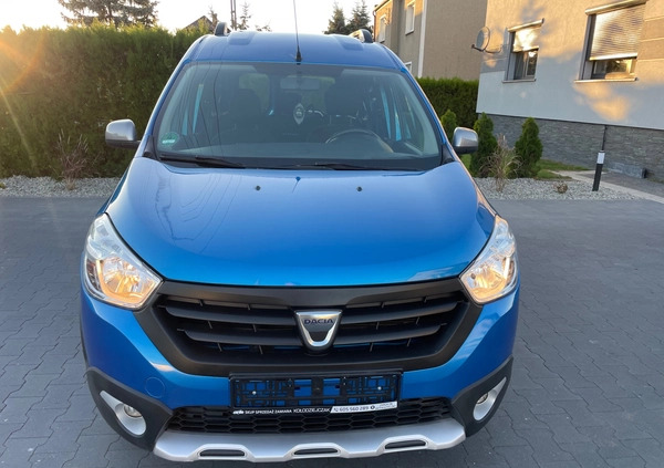 Dacia Dokker cena 33900 przebieg: 125000, rok produkcji 2016 z Czarna Woda małe 137